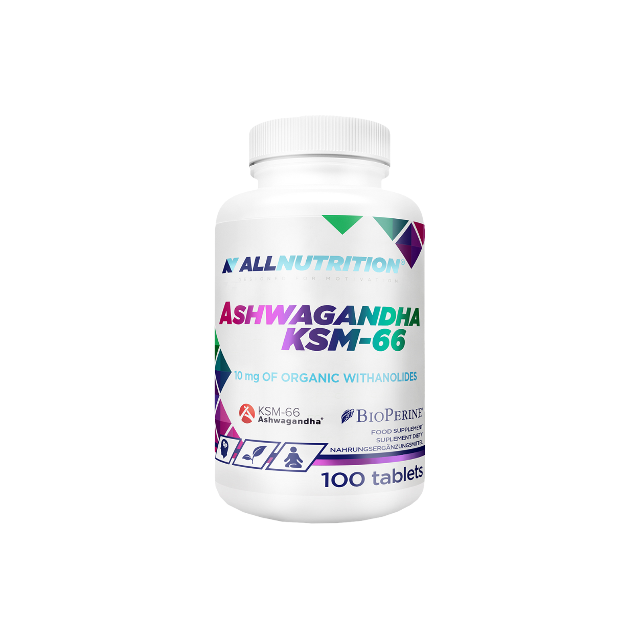 Allnutrition Ashwagandha KSM-66 (100 Kapseln)