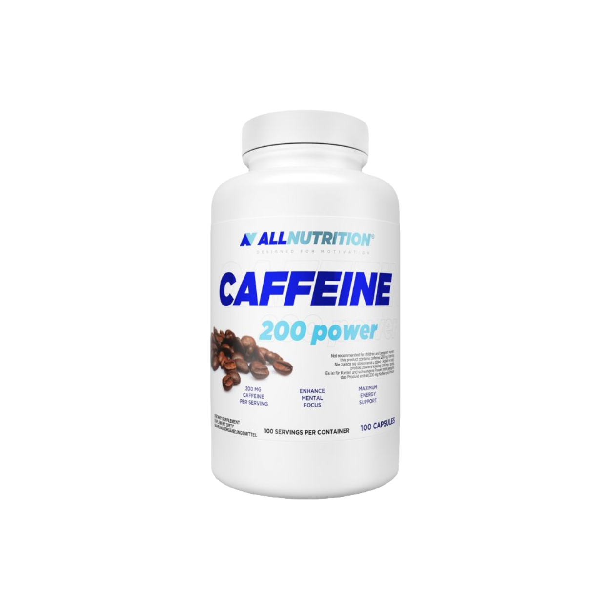 Allnutrition Caffeine 200 Power (100 Kapseln)