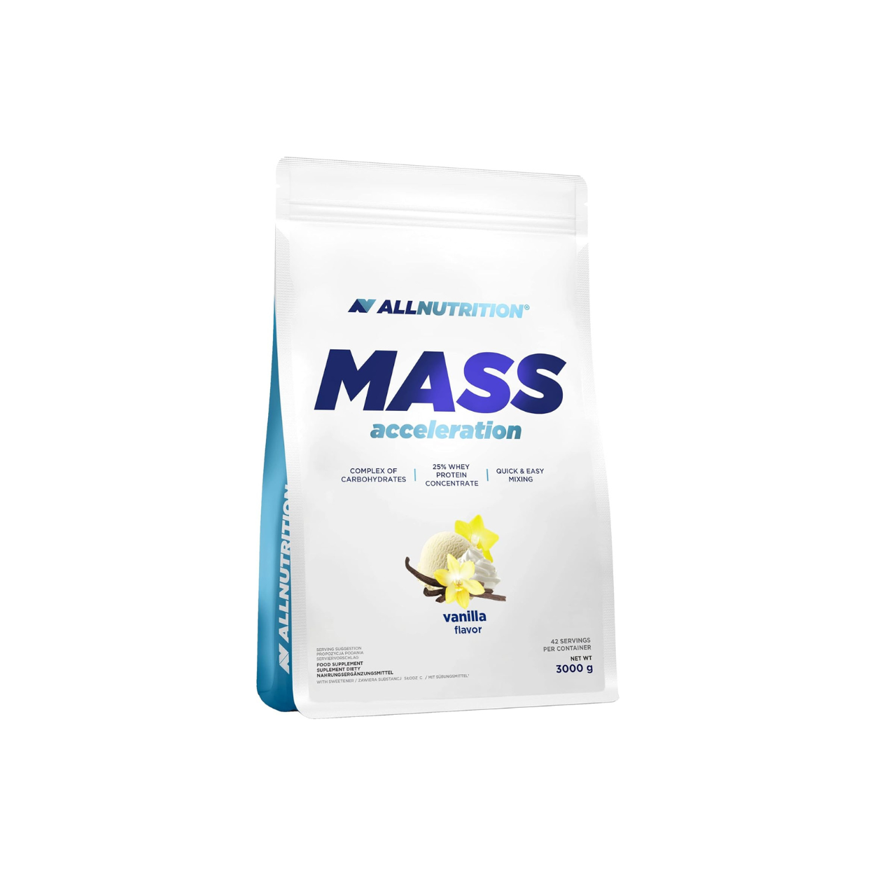 Allnutrition Mass Acceleration Vanilla (3000g)