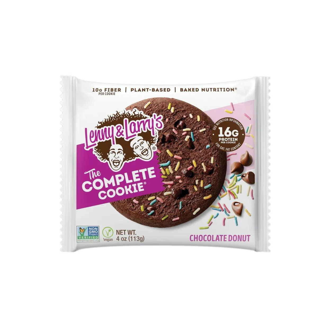 Lenny & Larrys The Complete Cookie Chocolate Donut (1-12x113g)