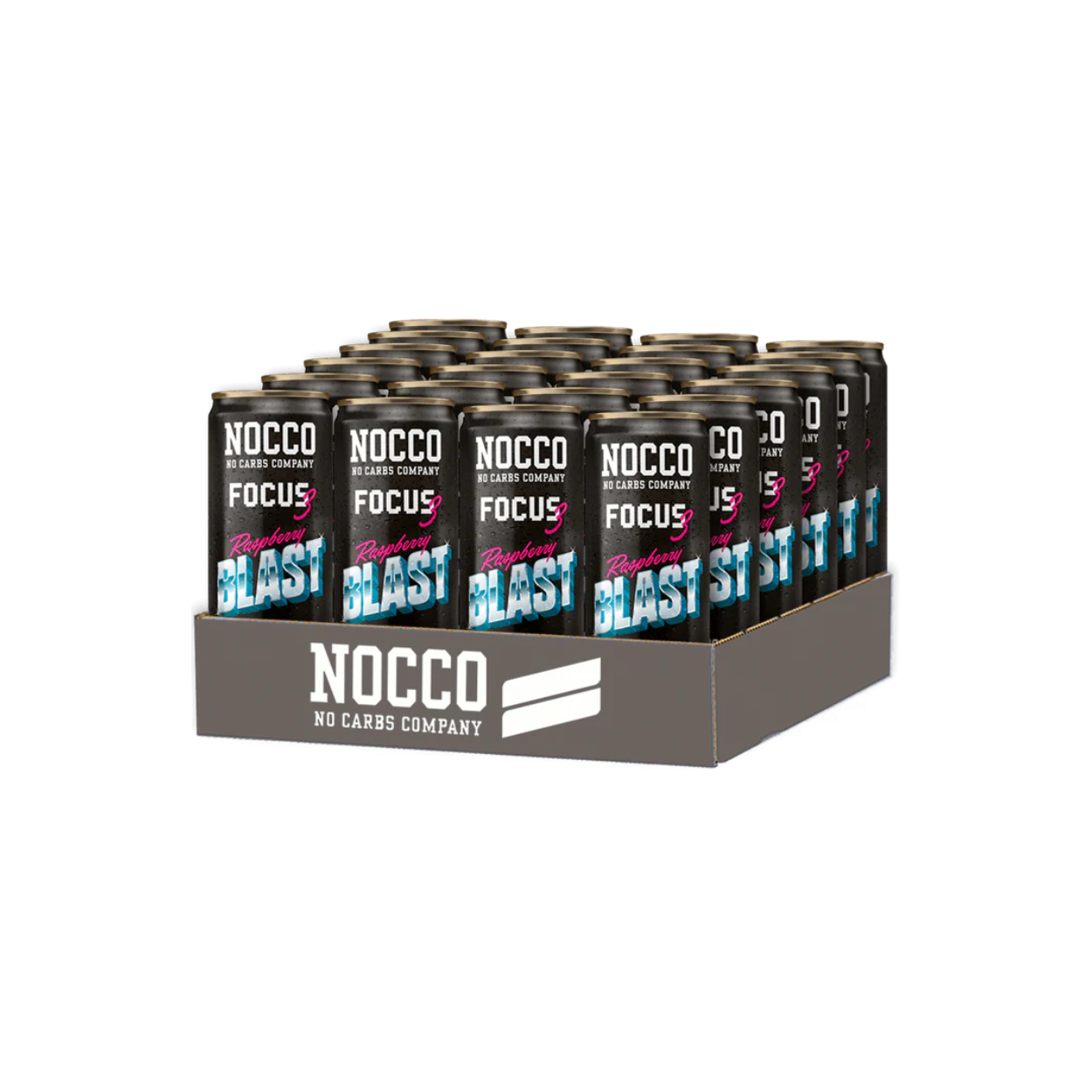 Nocco Focus Raspberry Blast Dose (1-24x330ml)