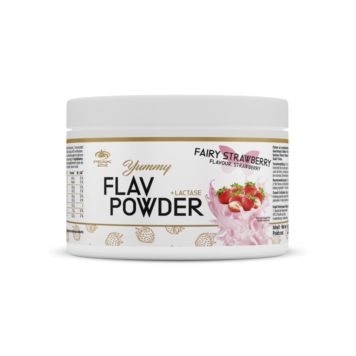 Peak Yummy Flav Powder Fairy Strawberry (250g Dose)