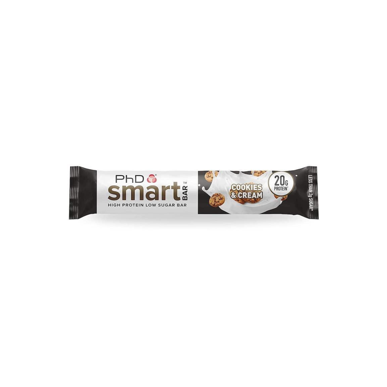 PhD Smart Bar Riegel Cookie & Cream (1-12x64g)