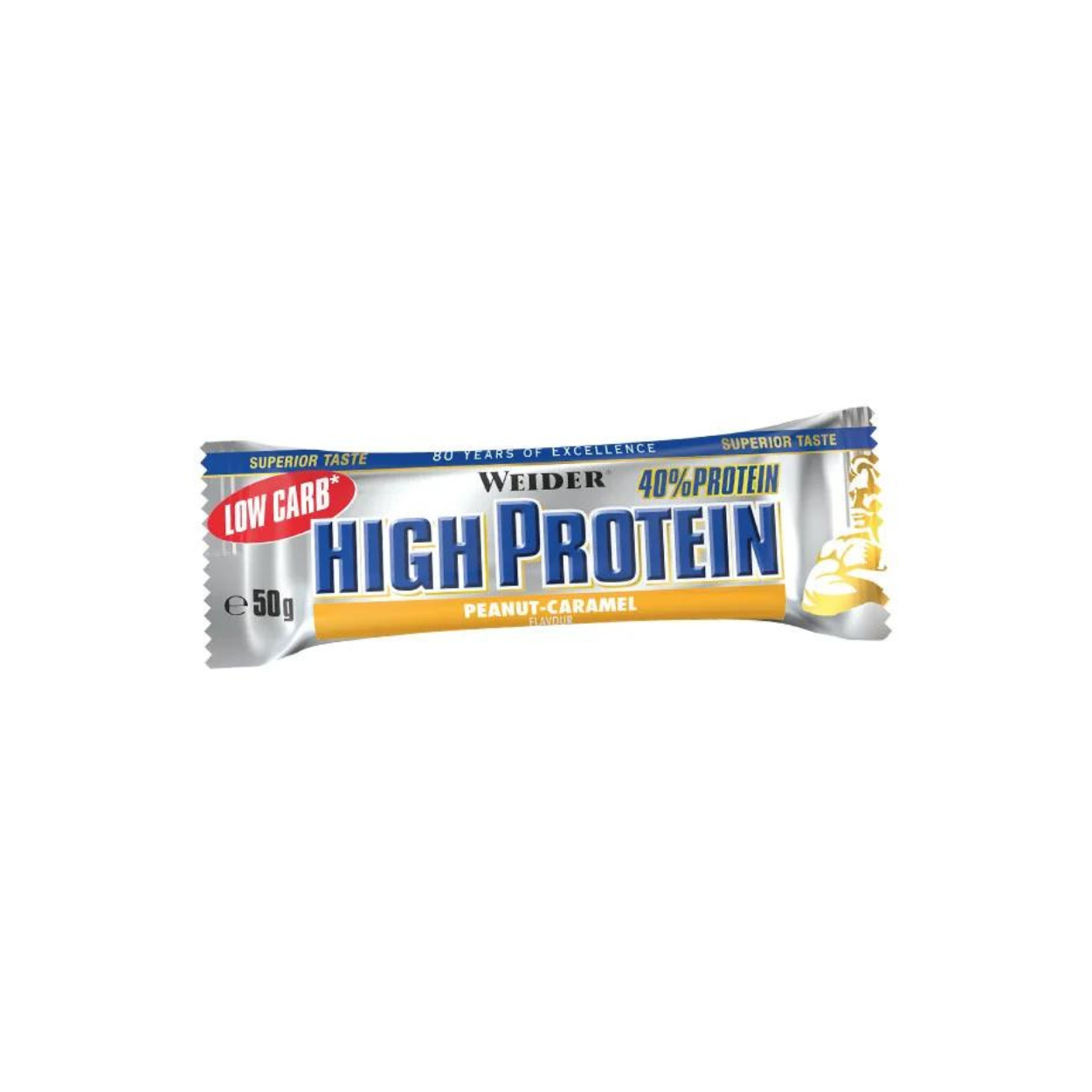 Weider High Protein Peanut Caramel Riegel (1-24x50g)