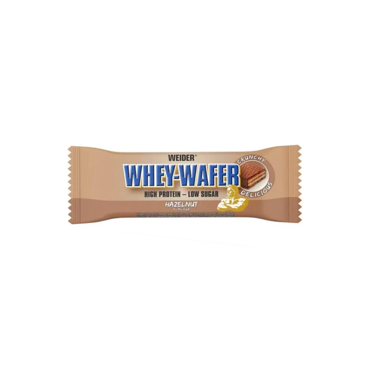 Weider Whey Wafer Crunchy Delicious Hazelnut (1-12x35g)