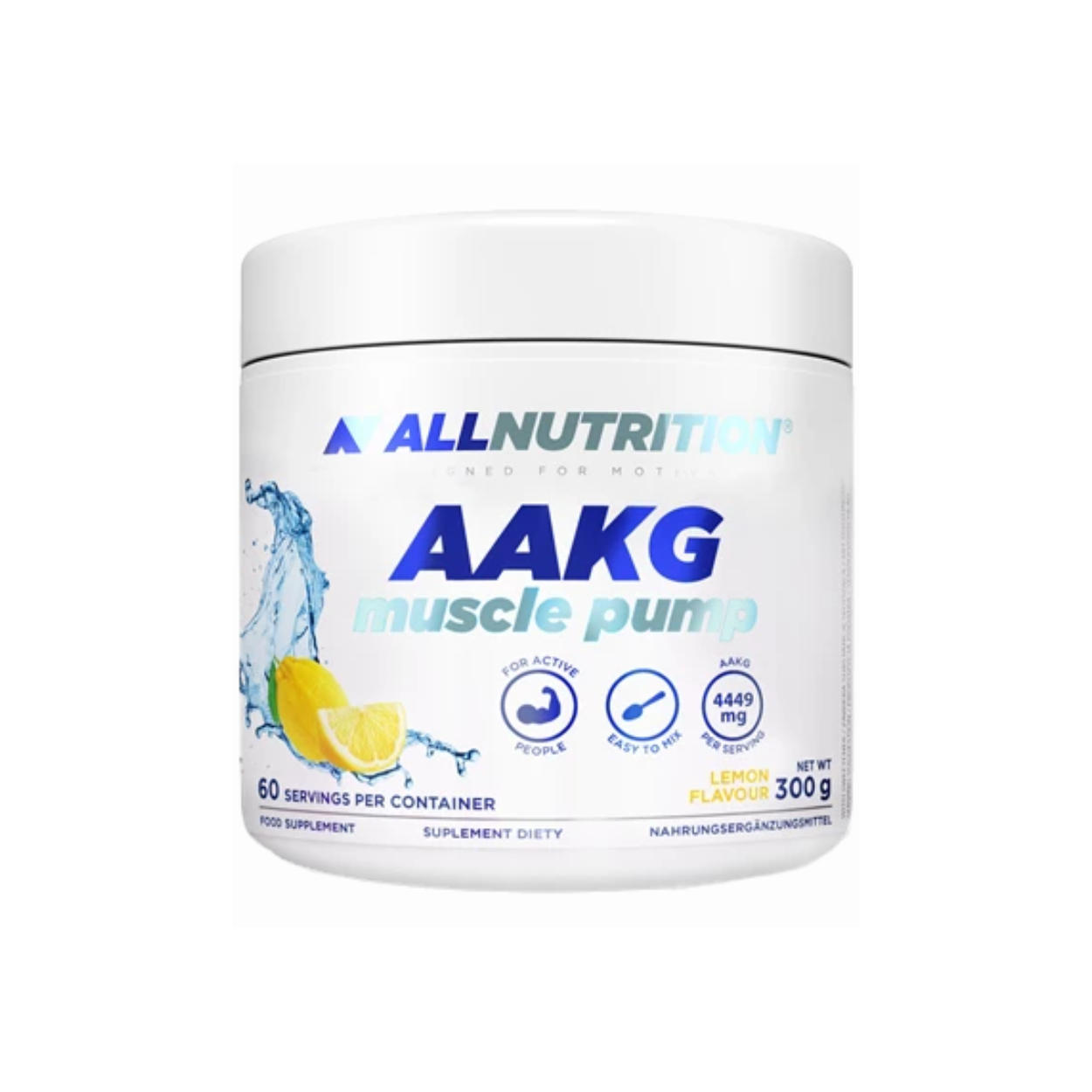 Allnutrition AAKG Muscle Pump Lemon (300g Dose)