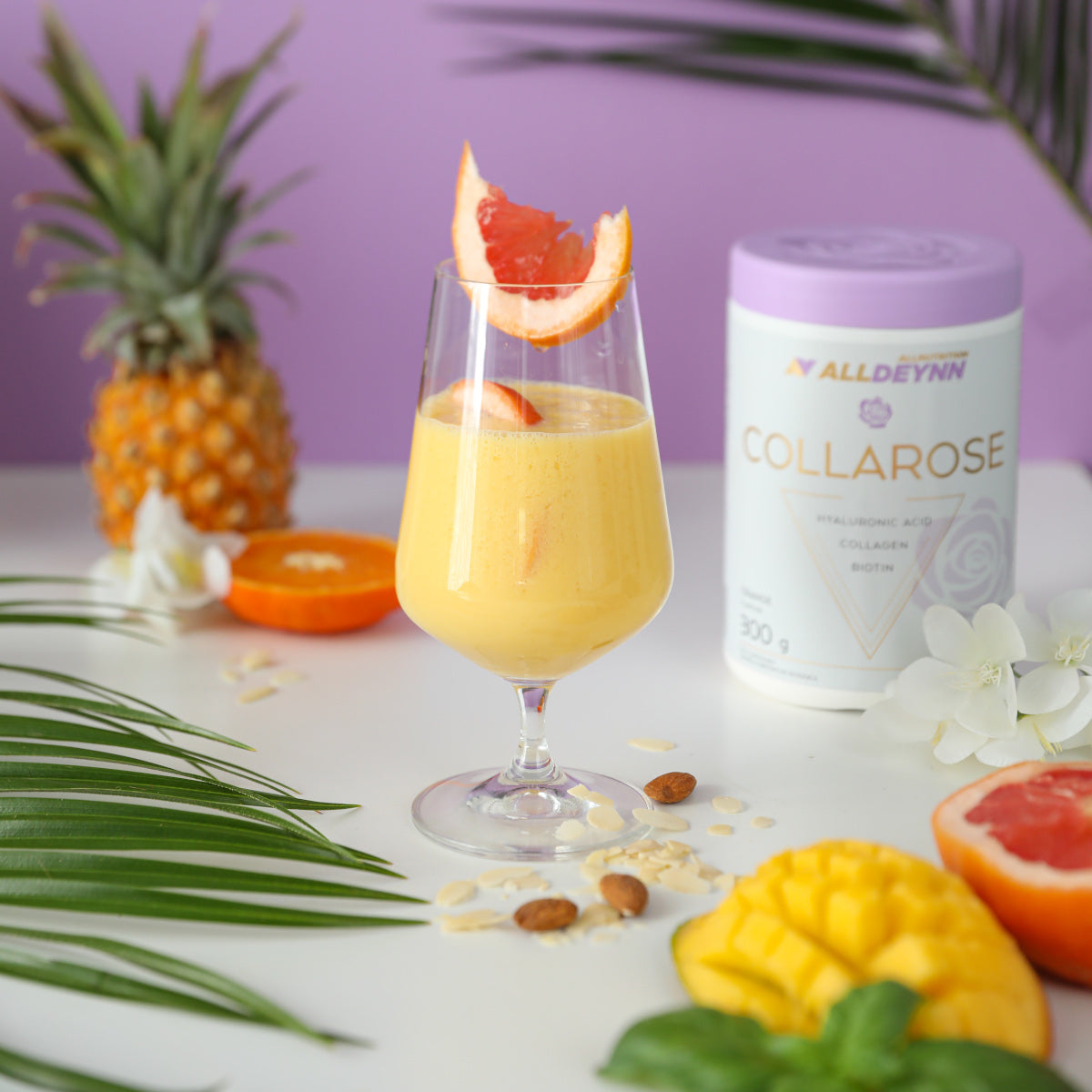 Allnutrition Alldeynn Collarose Passionfruit - Mango (300g Dose)