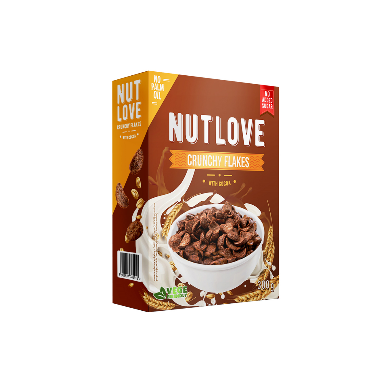 Allnutrition Nutlove Crunchy Flakes with Cocoa (300g)