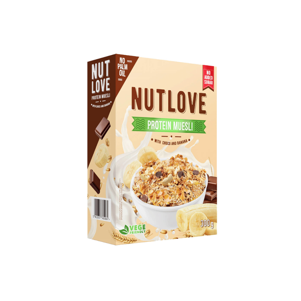 Allnutrition Nutlove Muesli with Choco & Banana (300g)