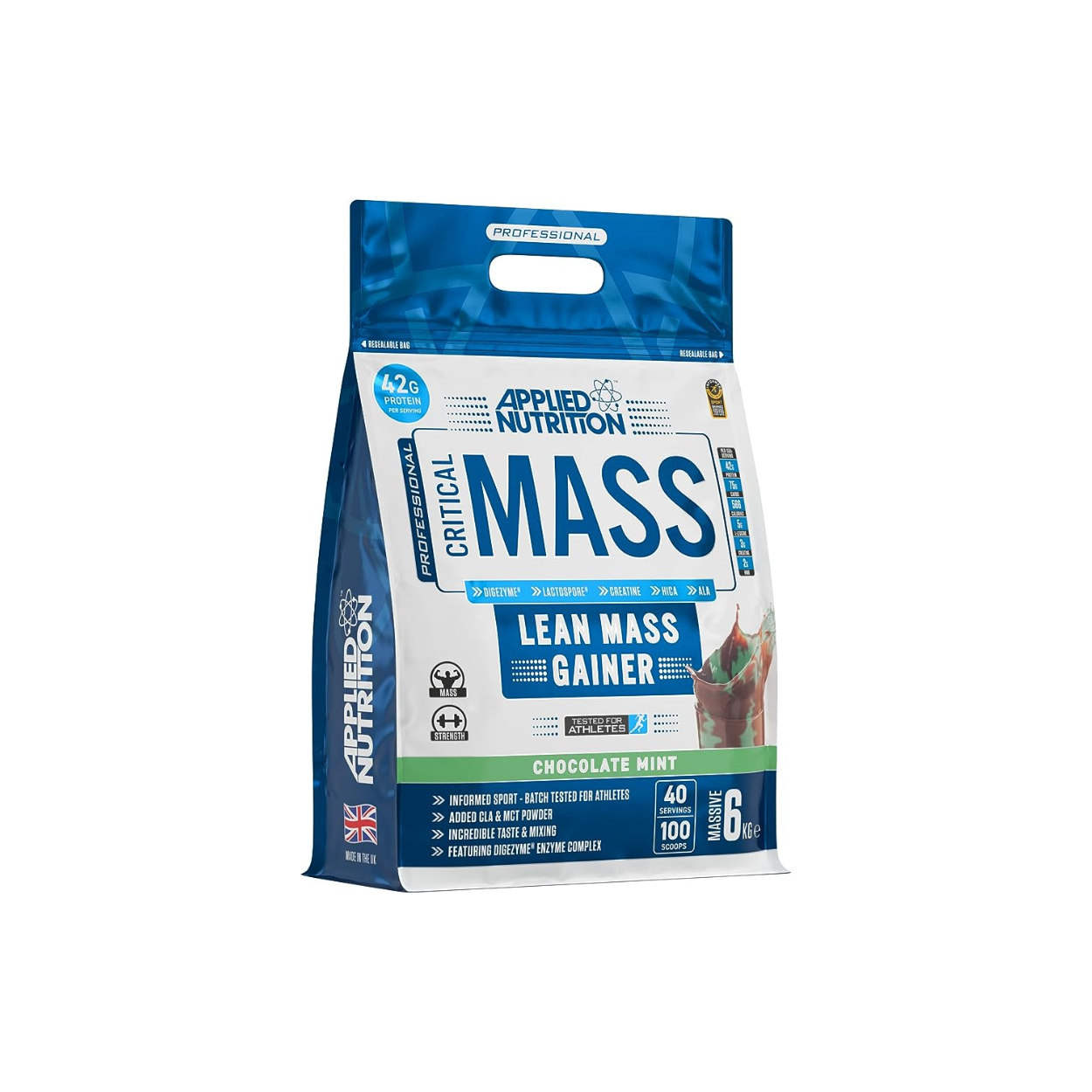Applied Nutrition Critical Mass Gainer Choco Mint