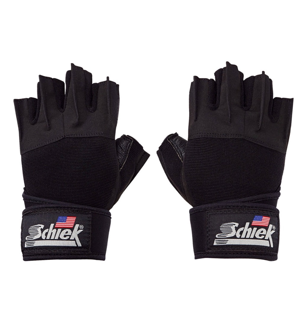 Schiek Lifting Gloves Platinum Series with Wrist Wraps (Model 540)