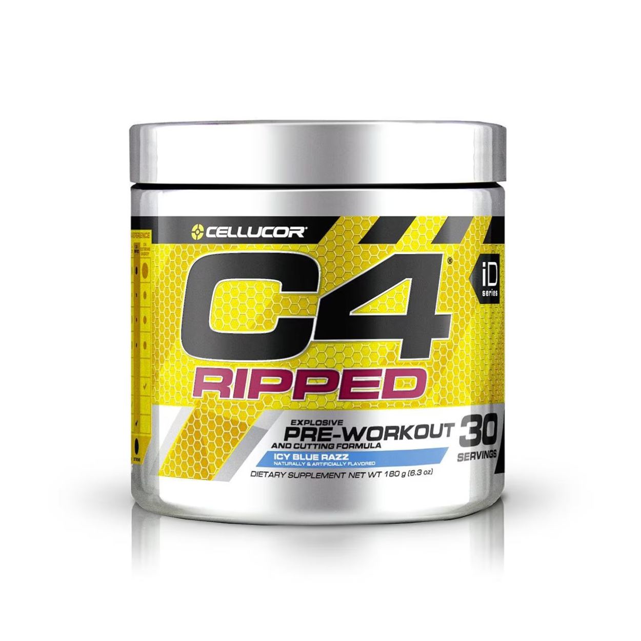 Cellucor C4 Ripped Icy Blue Raspberry (165g Dose)