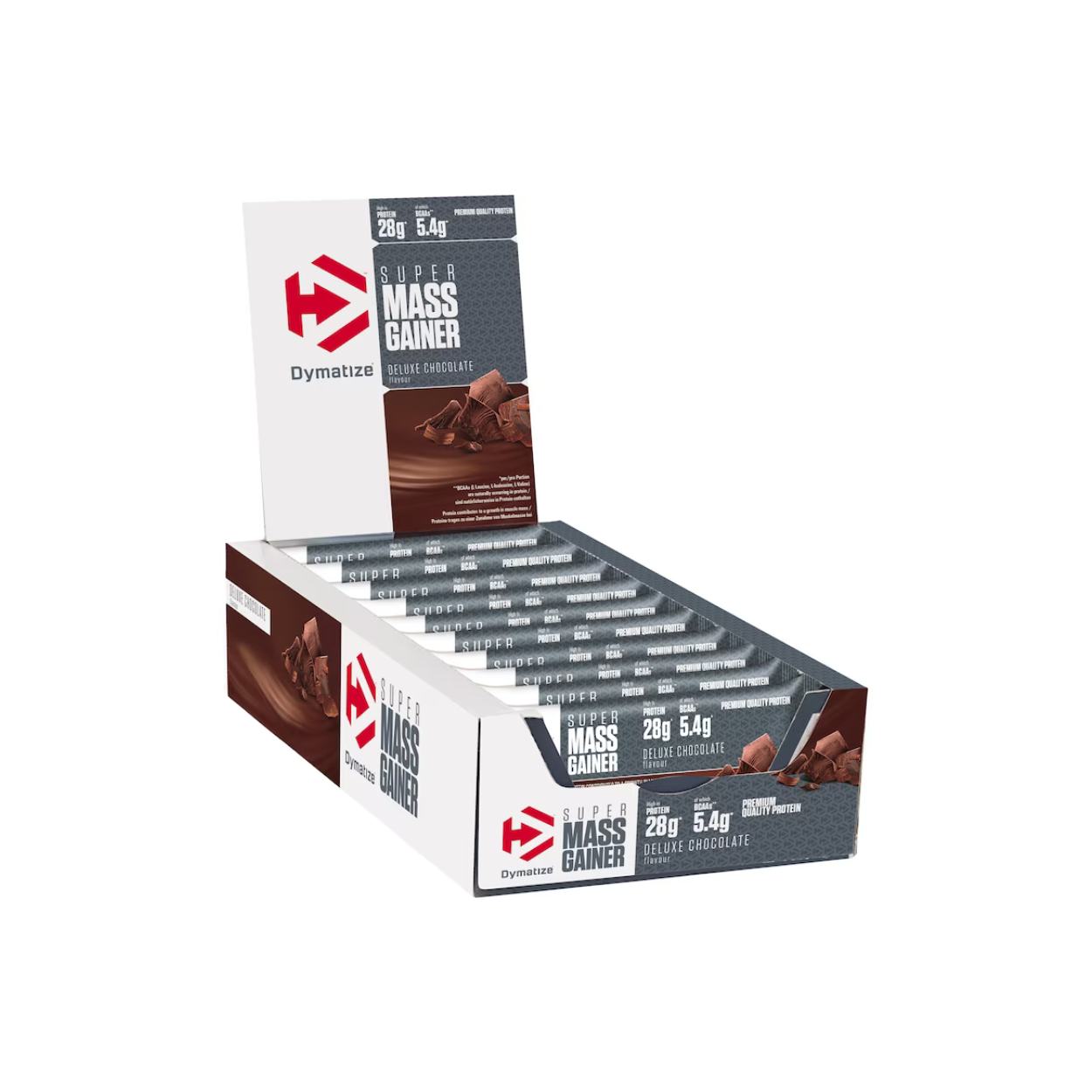 Dymatize Super Mass Gainer Riegel Deluxe Chocolate (1-10x90g)