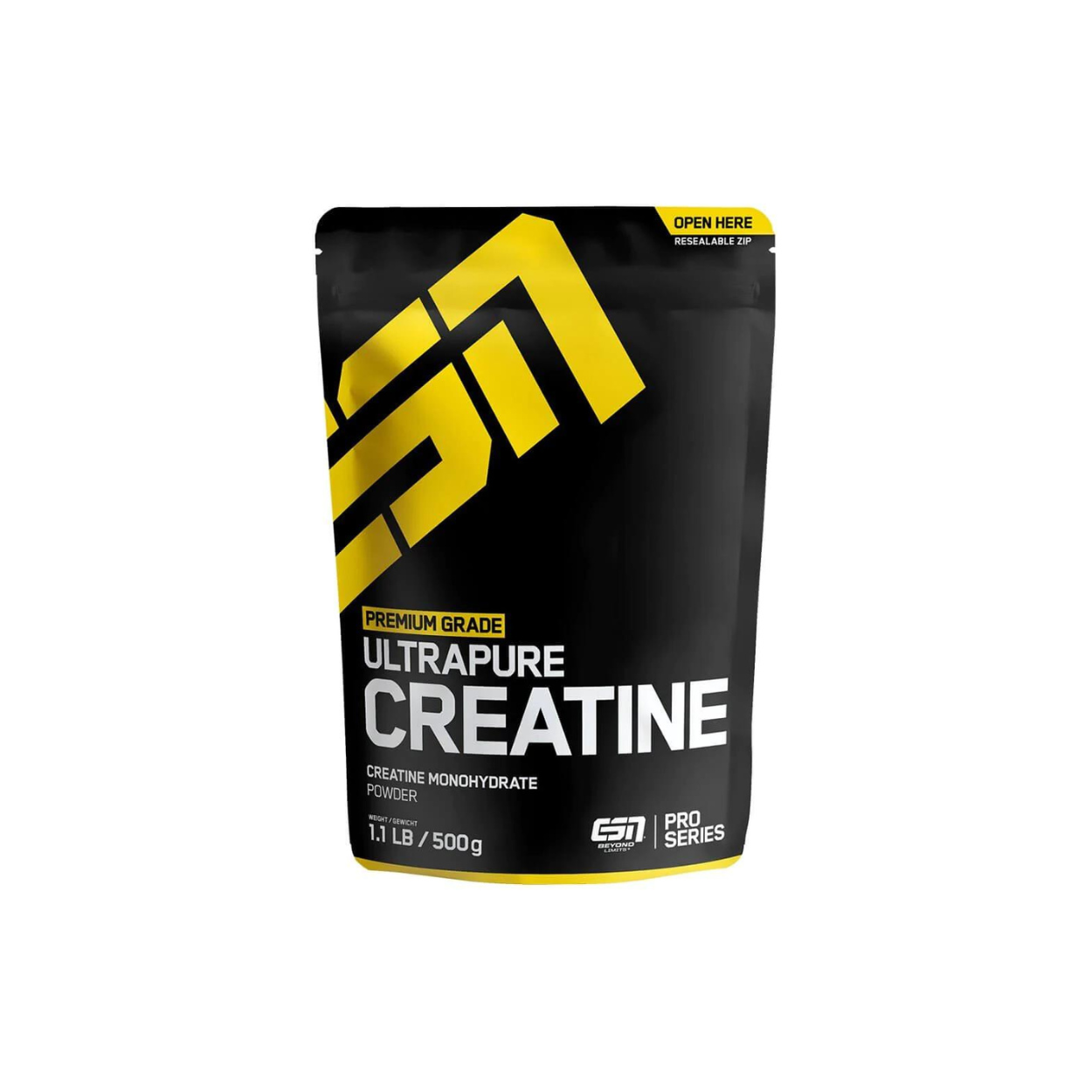 ESN Ultra Pure Creatine Monohydrate Neutral (500g Beutel)