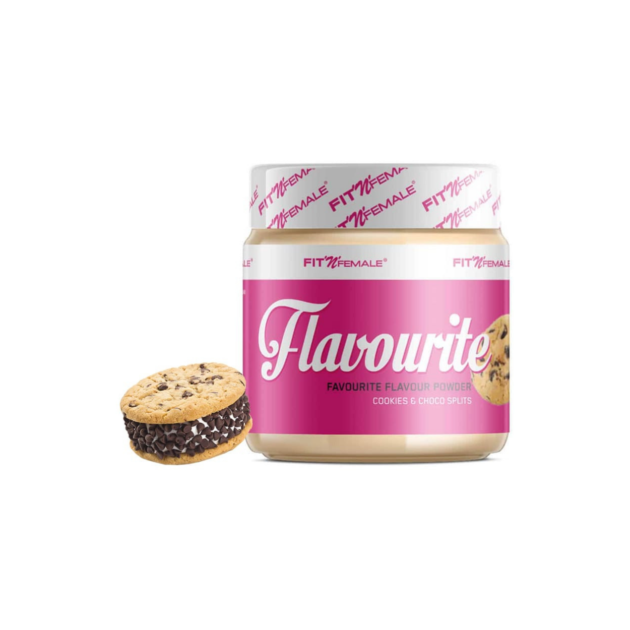Fit n Female Flavourite Cookies & Cream + Choco Splits (200g)