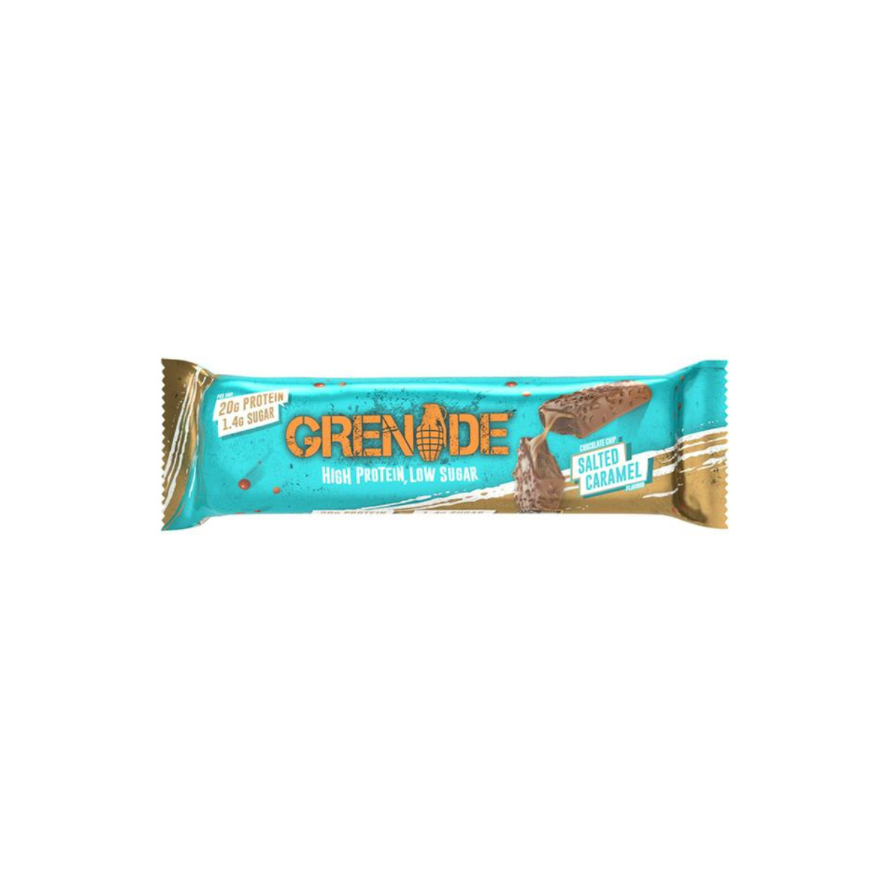 Grenade Proteinbar Chocolate Chip Salted Caramel (1-12x60g)