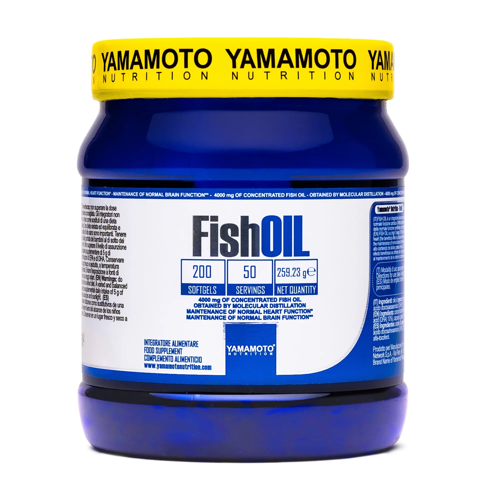 YAMAMOTO NUTRITION Fish OIL Molecular distillation