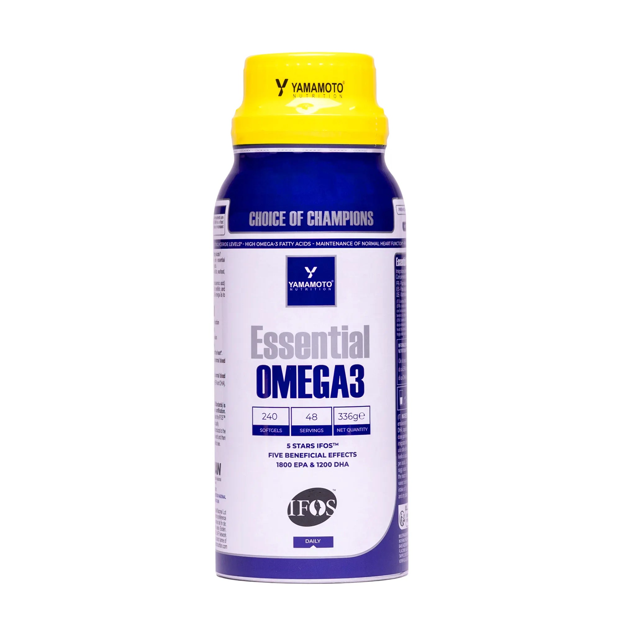 YAMAMOTO NUTRITION Essential Omega-3  IFOS™ 240 softgels