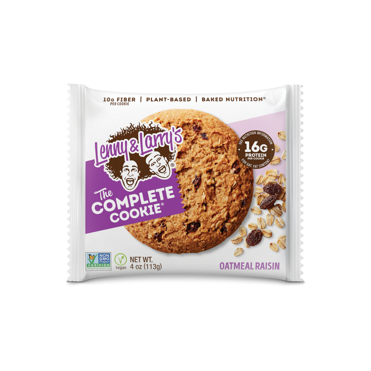 Lenny & Larrys The Complete Cookie Oatmeal Raisin (1-12x113g)