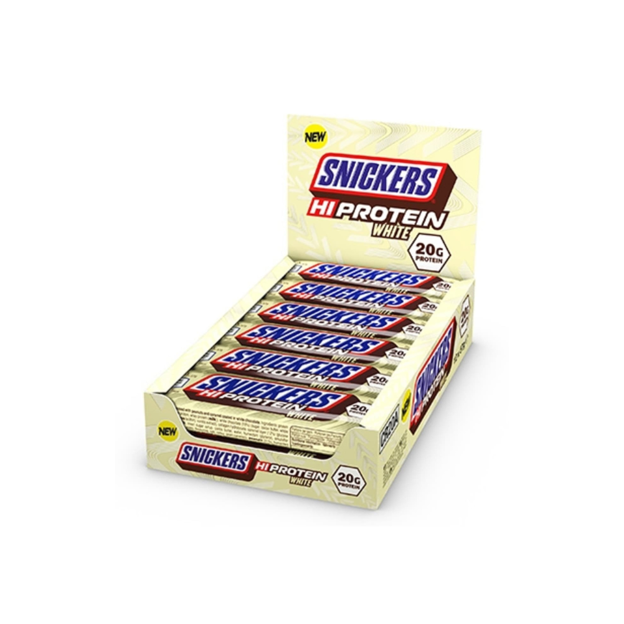 Mars Protein Snickers low Sugar High Protein Bar White (1-12x57g)