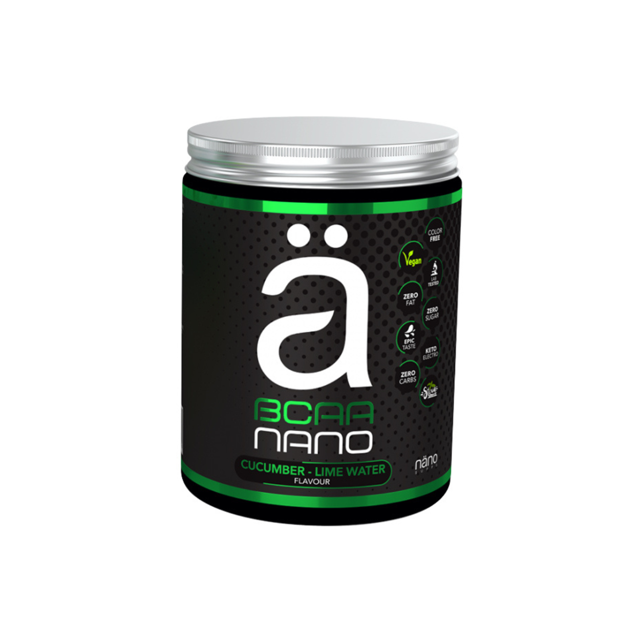 NanoSupps BCAA Nano Cucumber Lime Water (420g Dose)