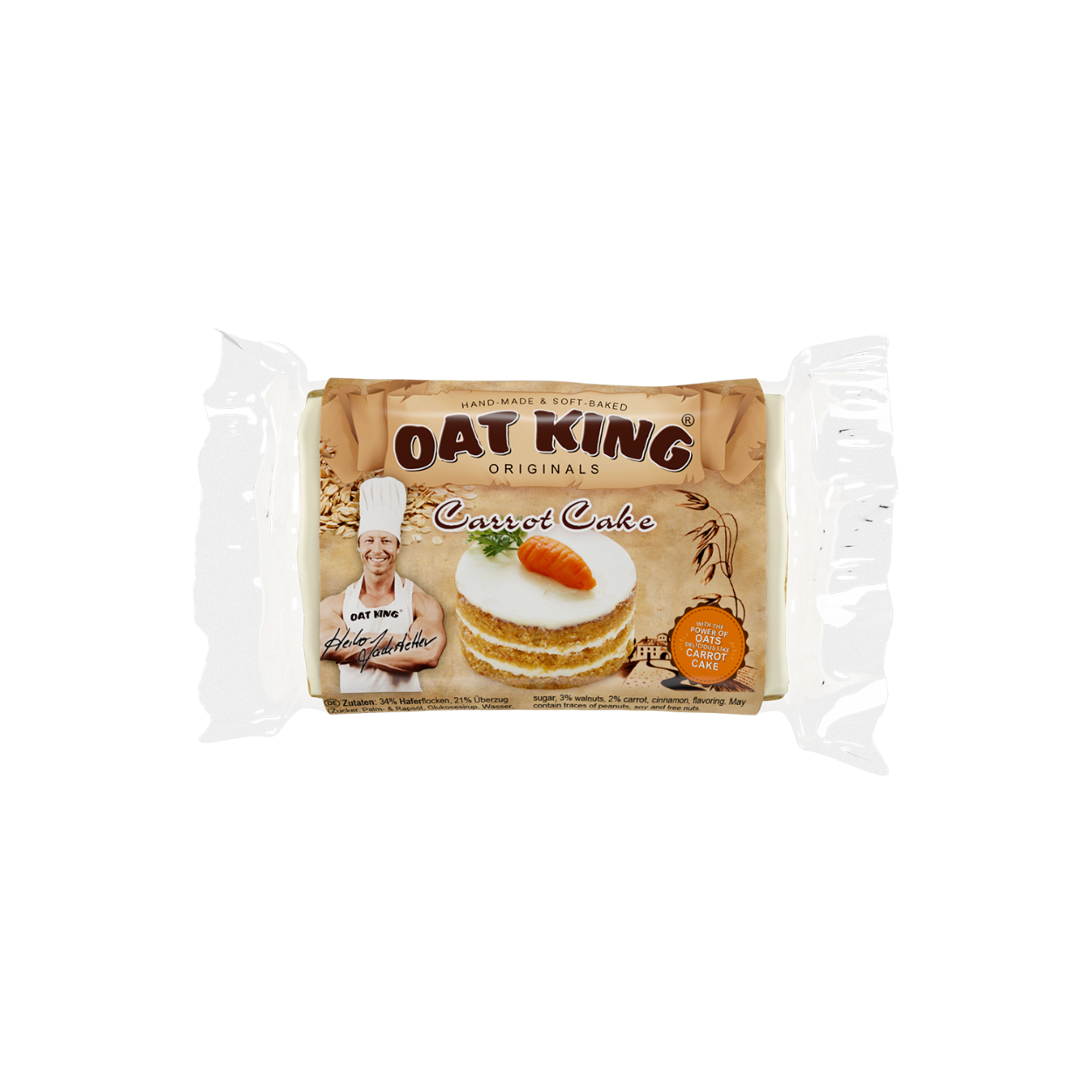 Oat King Energy Haferriegel Carrot Cake (1-10x95g)