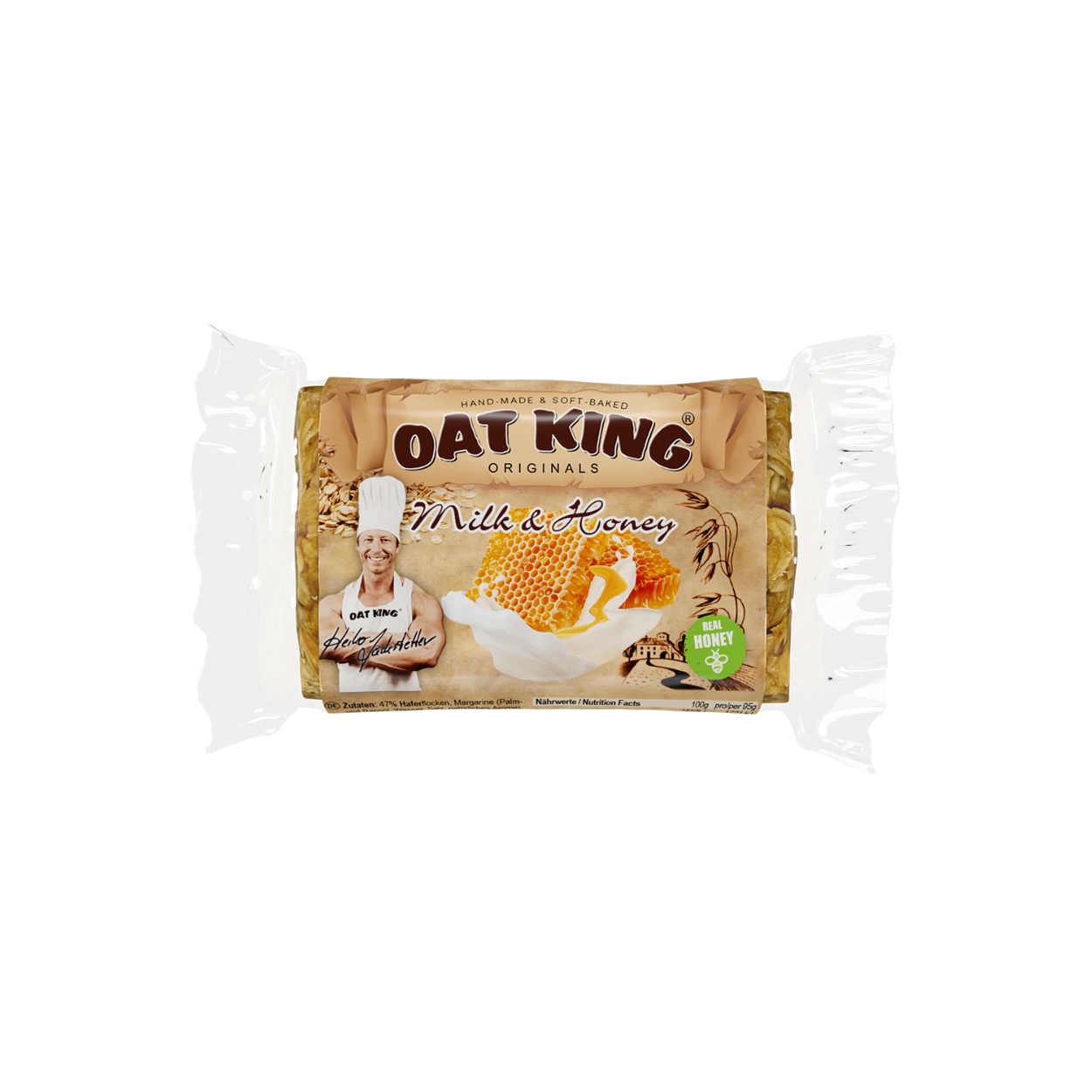 Oat King Energy Haferriegel Milk & Honey (1-10x95g)