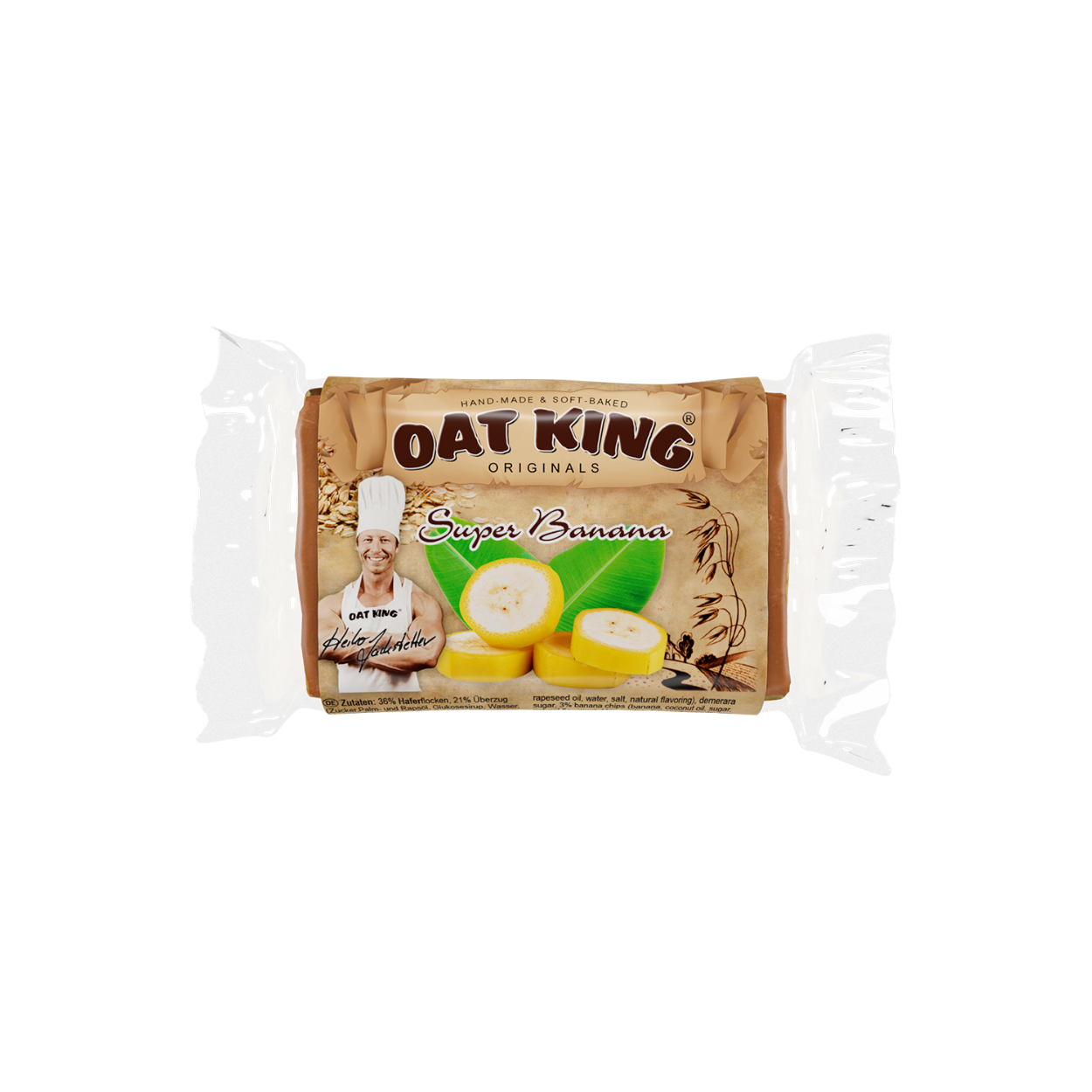 Oat King Energy Haferriegel Super Banana (1-10x95g)