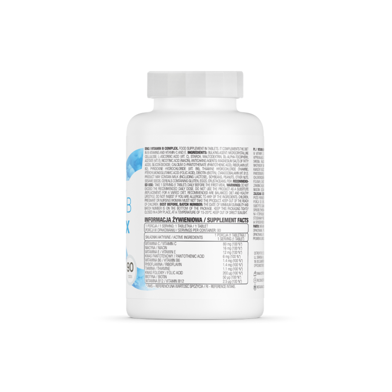 OstroVit Vitamin B Complex (90 Tabletten)