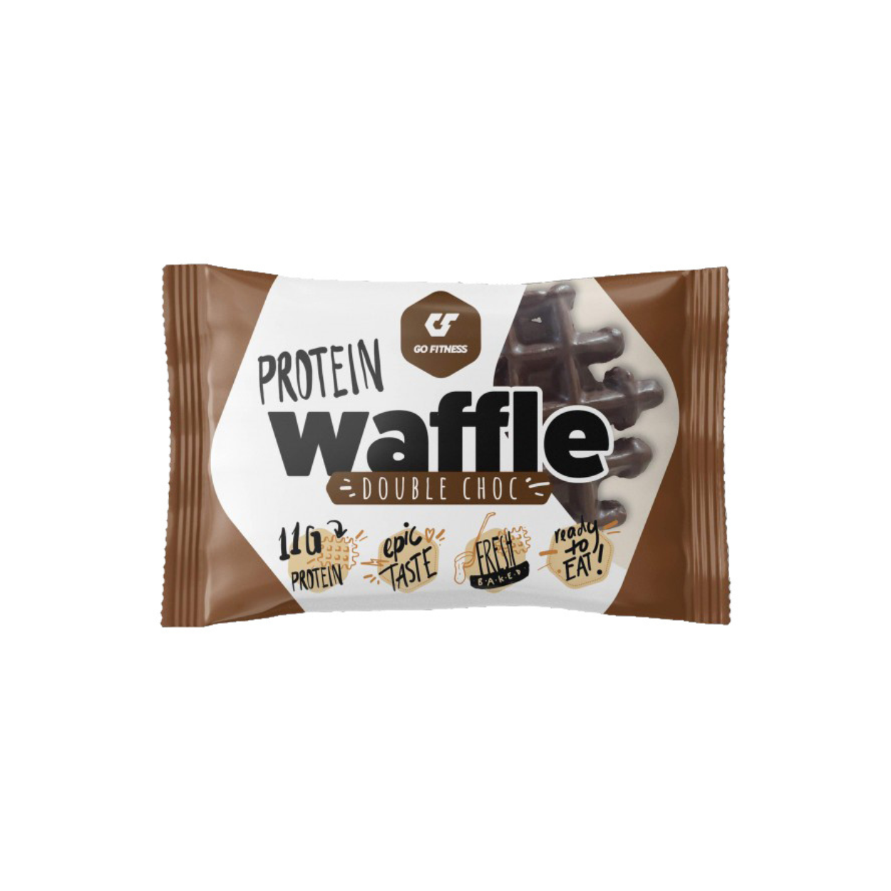 Go Fitness Protein Waffle Double Chocolat (1-12x50g)