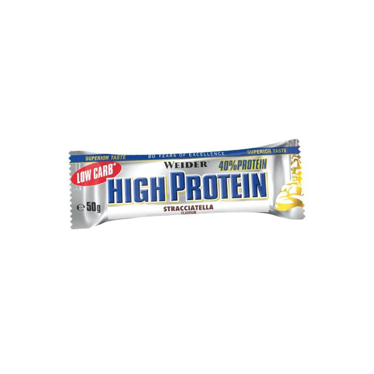 Weider High Protein Stracciatella Riegel (1-24x50g)