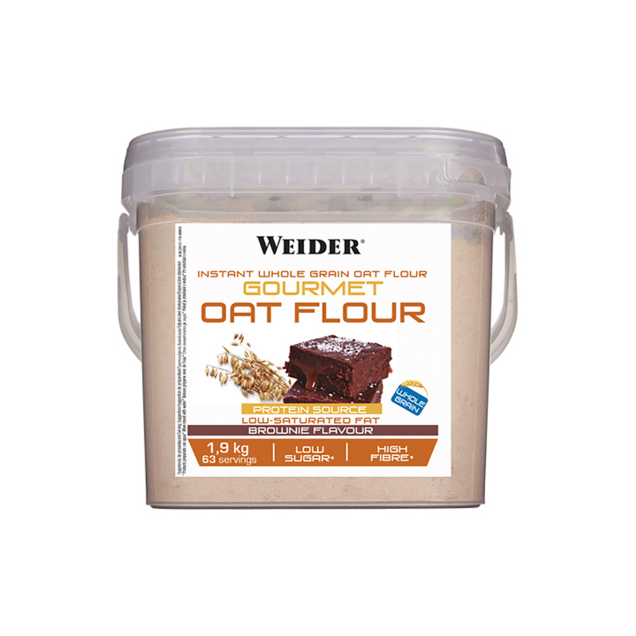 Weider Oat Flour Brownie (1,9kg)