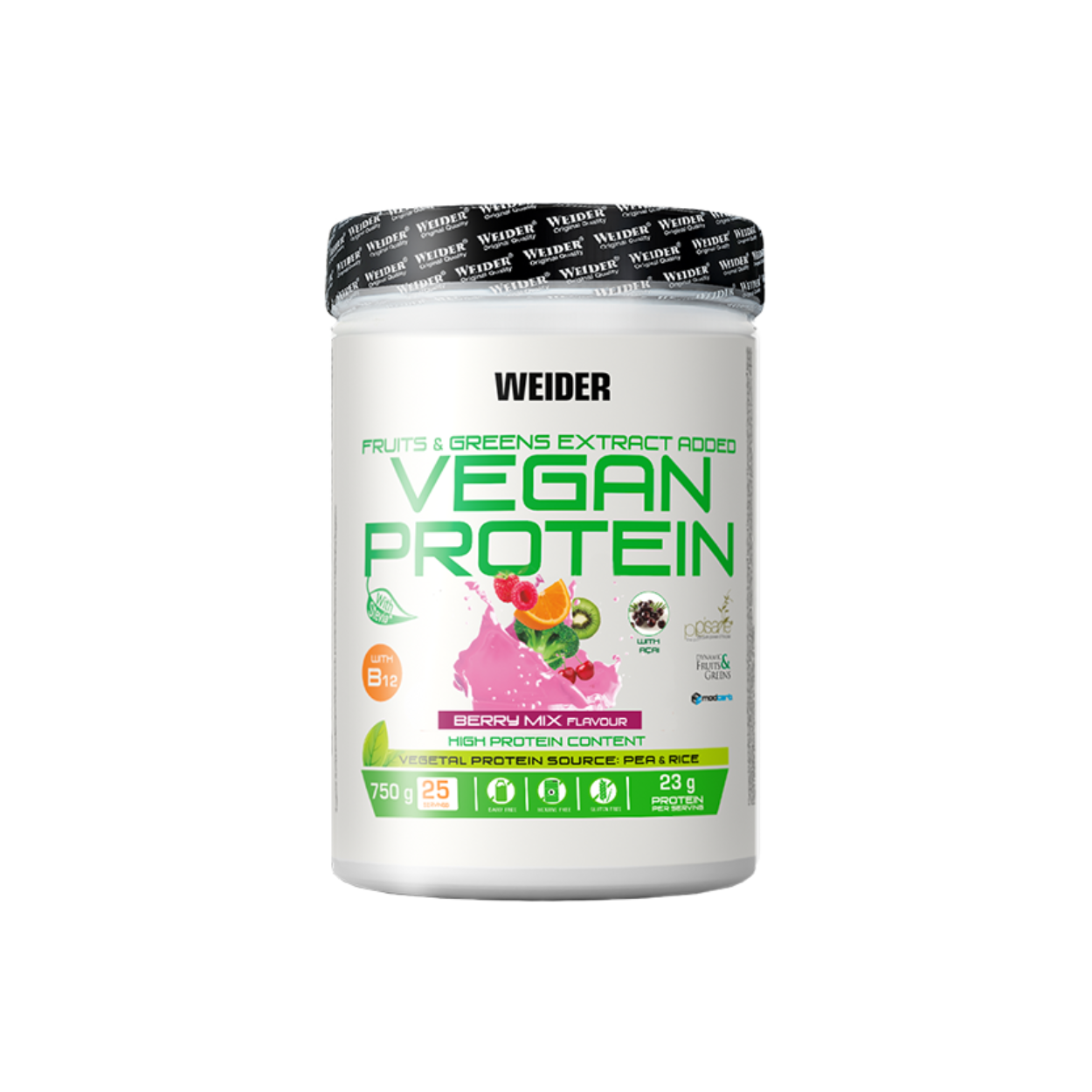 Weider Vegan Protein Berry Mix (750g Dose)