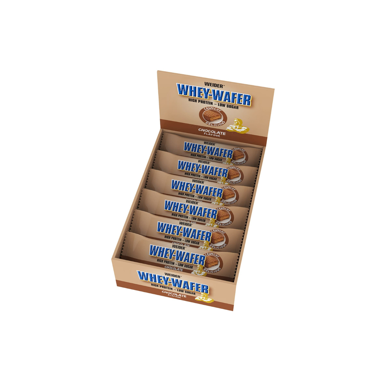 Weider Whey Wafer Crunchy Delicious Chocolate (1-12x35g)