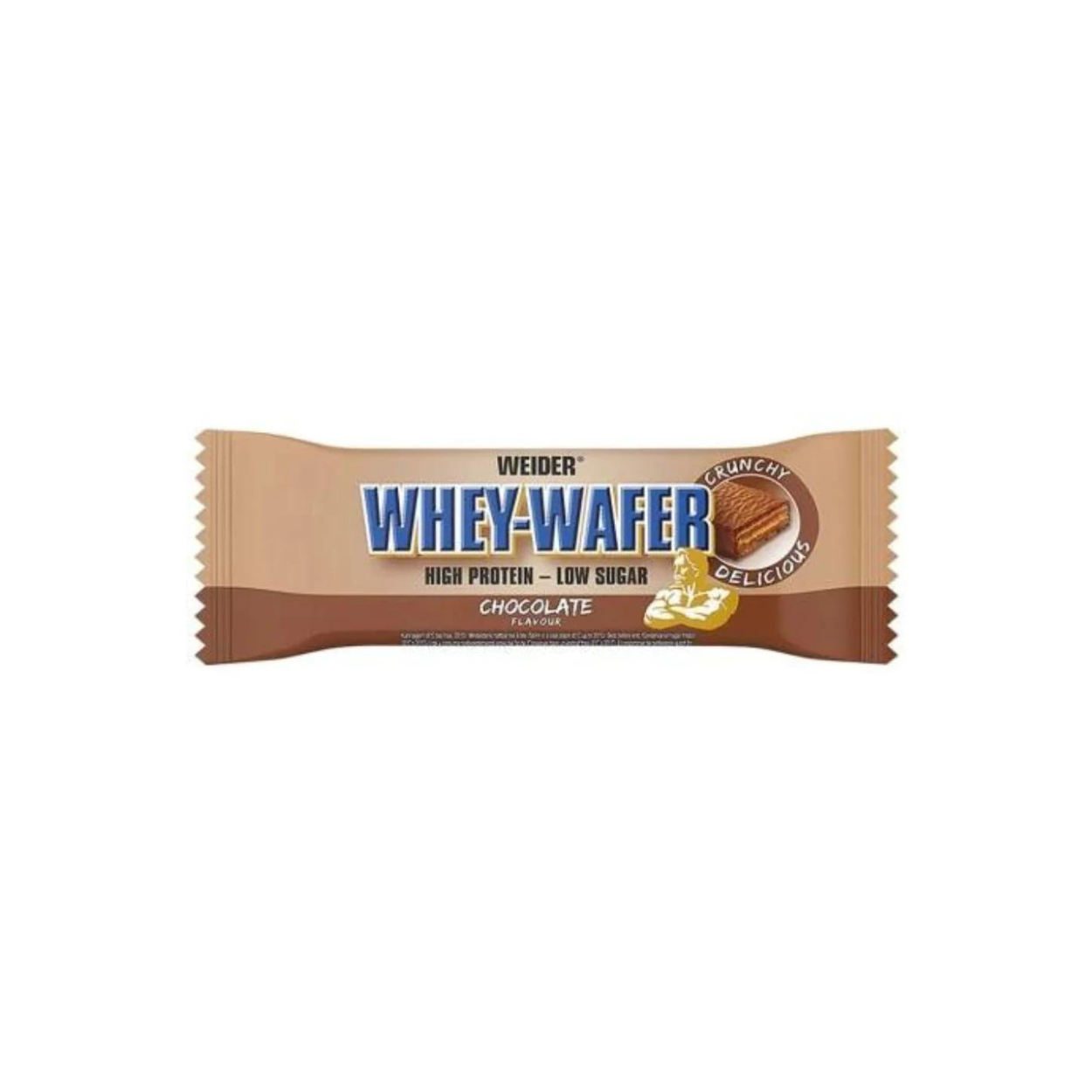 Weider Whey Wafer Crunchy Delicious Chocolate (1-12x35g)