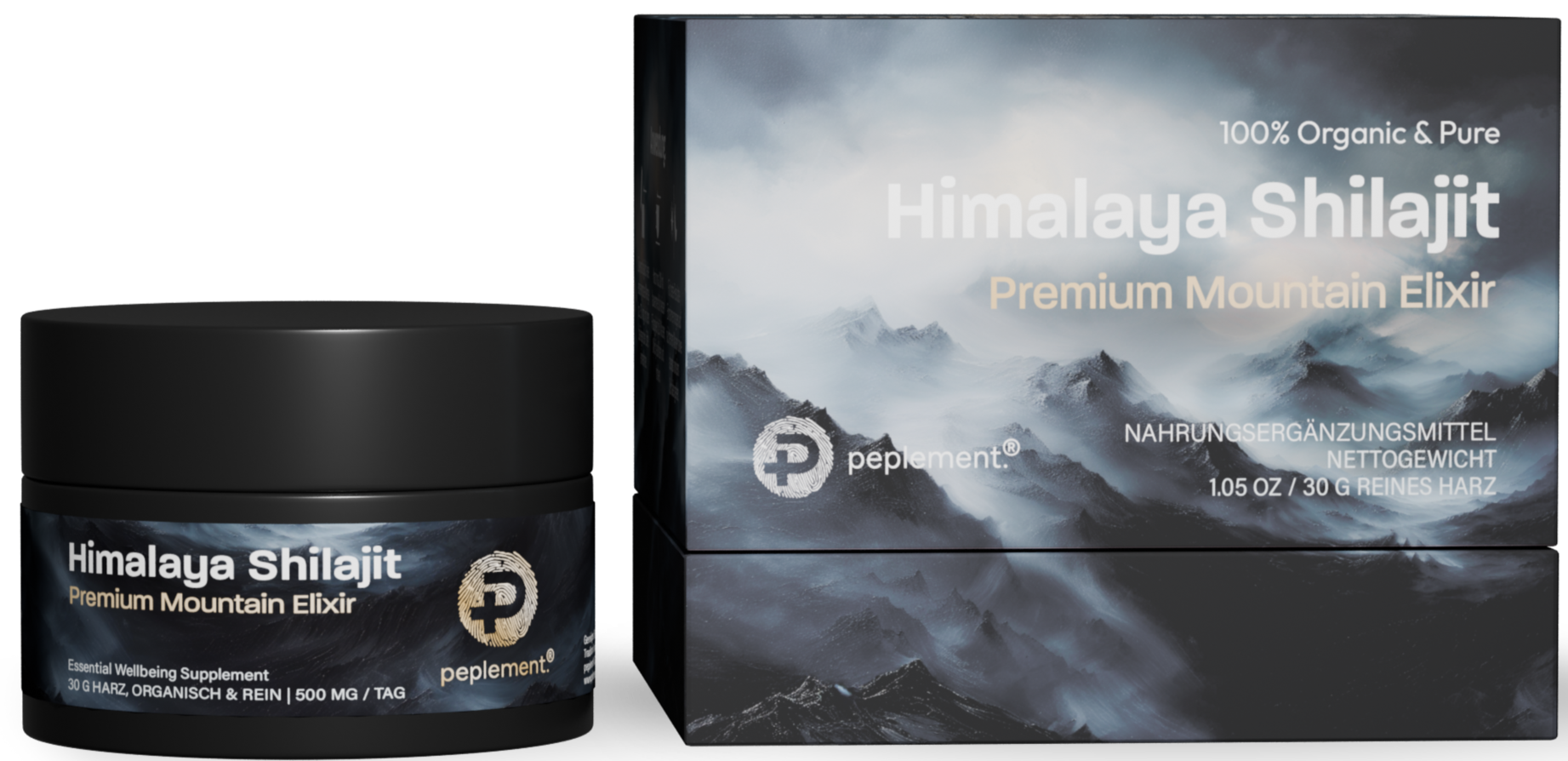 100% reines Shilajit Harz - Das Original aus dem Himalaya