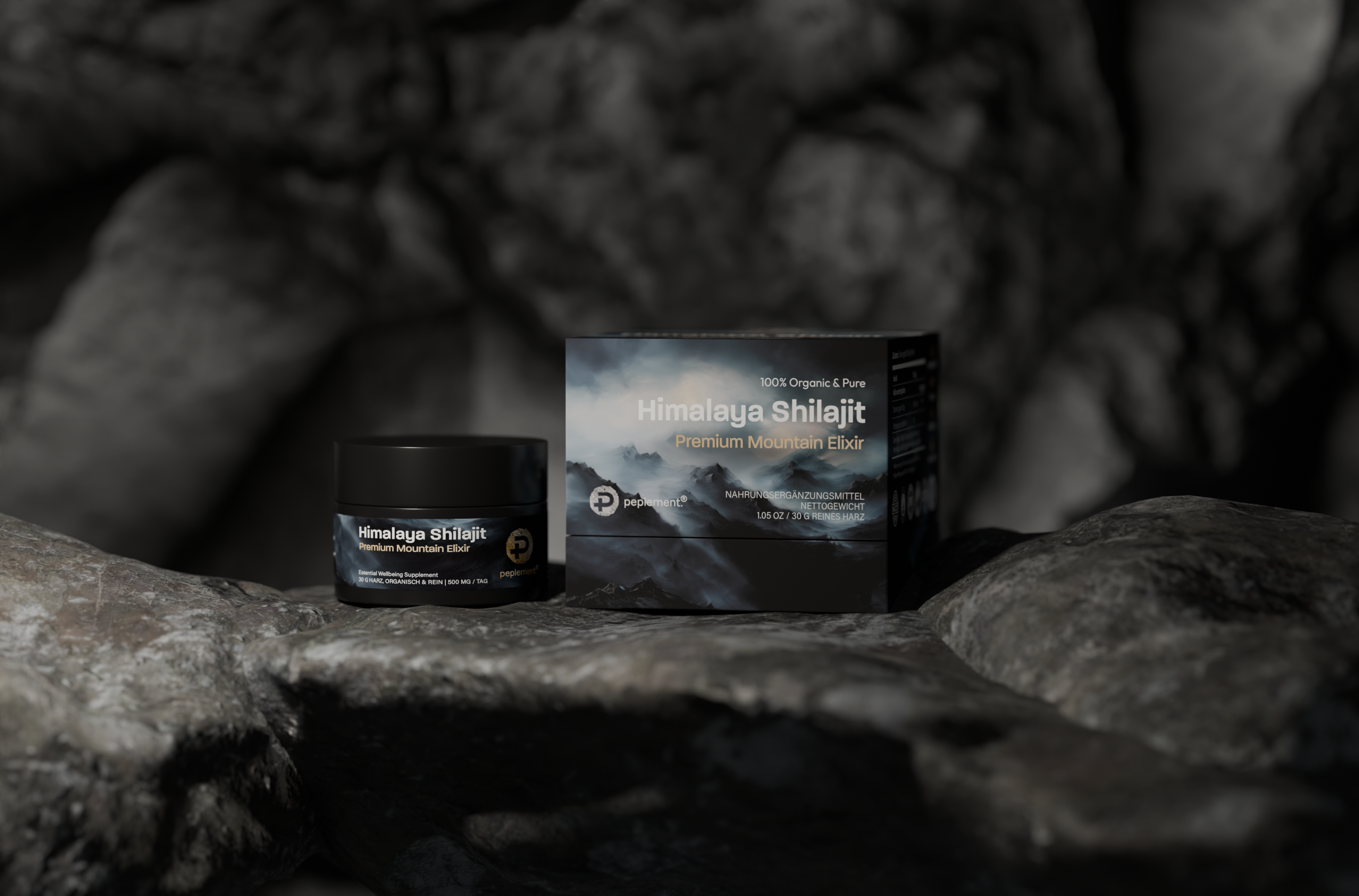 100% reines Shilajit Harz - Das Original aus dem Himalaya