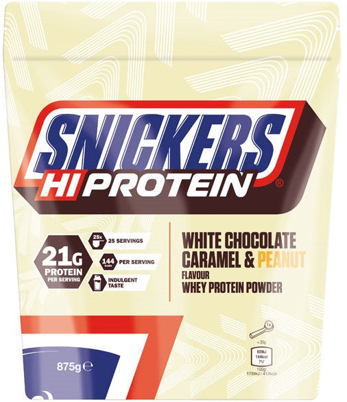 Snickers HiProtein Powder 875 g White Chocolate